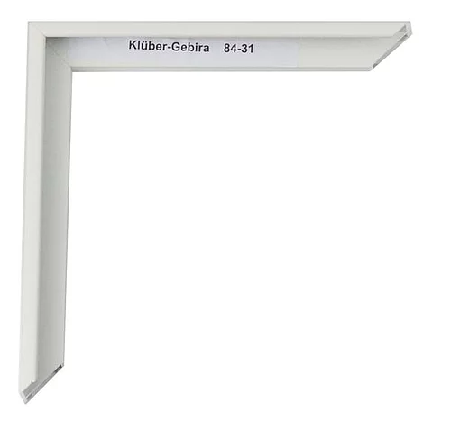 Cadre en aluminium Carlos 20x30 cm | blanc mat | verre standard (2 mm)