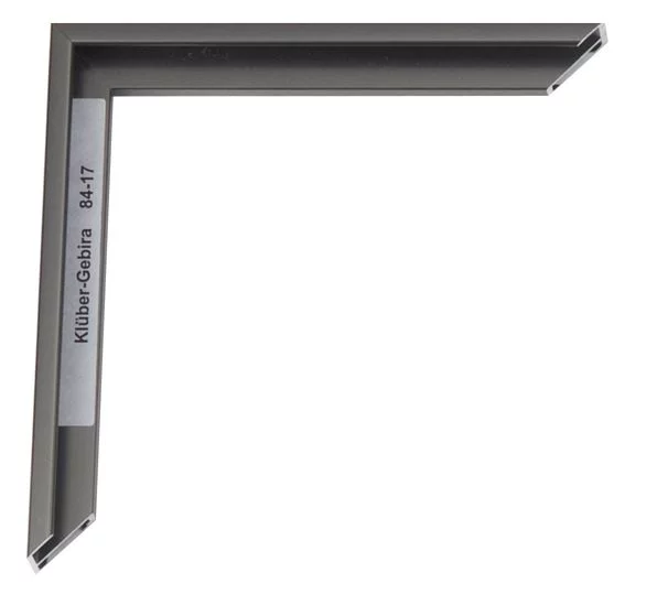 Cadre en aluminium Carlos 20x30 cm | Étain gris mat, dos brossé | verre standard (2 mm)
