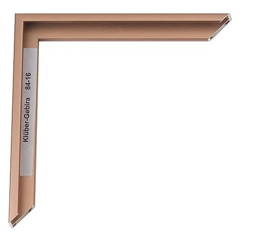 Cadre en aluminium Carlos 20x30 cm | cuivre mat, dos brossé | verre standard (2 mm)