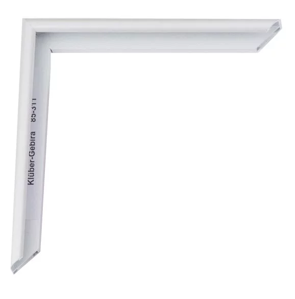 Cadre en aluminium Miguel 20x30 cm | blanc perle Florentin | verre standard (2 mm)