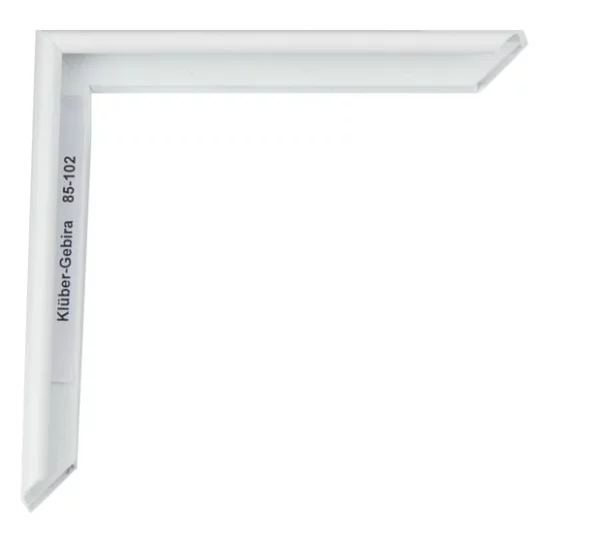 Cadre en aluminium Miguel 20x30 cm | blanc glacier | verre standard (2 mm)
