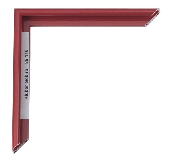 Cadre en aluminium Miguel 20x30 cm | rouge carmin | verre standard (2 mm)