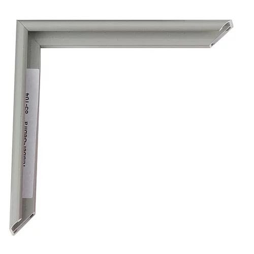 Cadre en aluminium Miguel 20x30 cm | gris phoque | verre standard (2 mm)
