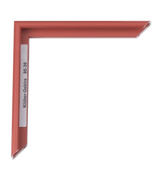 Cadre en aluminium Miguel 20x30 cm | rouge tuile | verre standard (2 mm)
