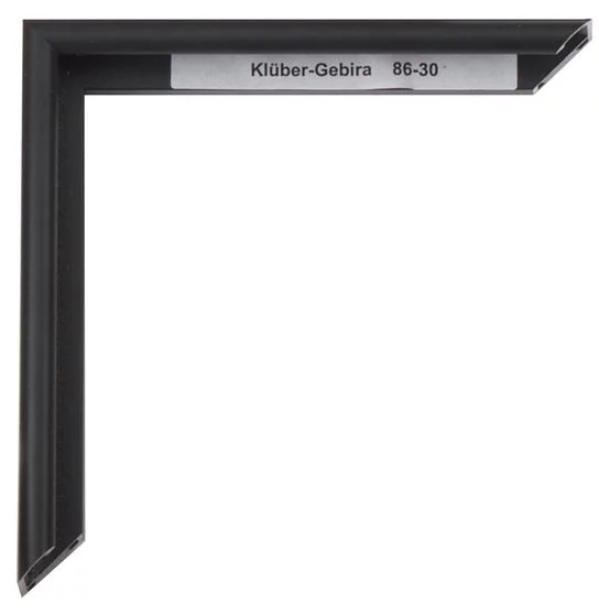 Alu Bilderrahmen Enzo 20x30 cm | Blauschwarz matt | Normalglas (2 mm)