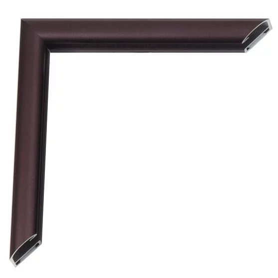 Cornice in alluminio Pedro su misura chianti fiorentino (trattato con acido) | Vetro standard (2 mm)