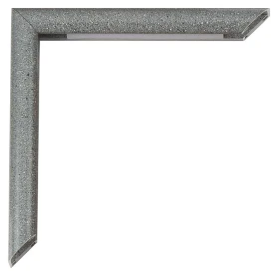 Cornice in alluminio Pedro su misura granito | Vetro standard (2 mm)