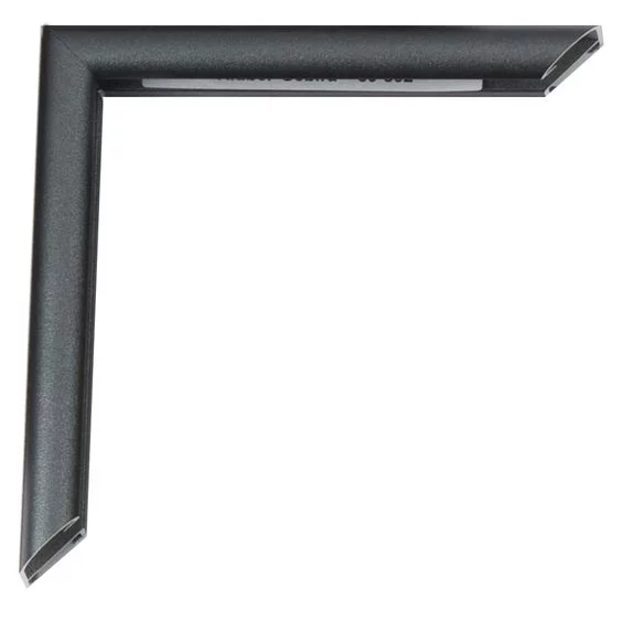 Alu-Bilderrahmen Pedro 42x59,4 cm (A2) | Florentiner Silber (geätzt) | Normalglas (2 mm)