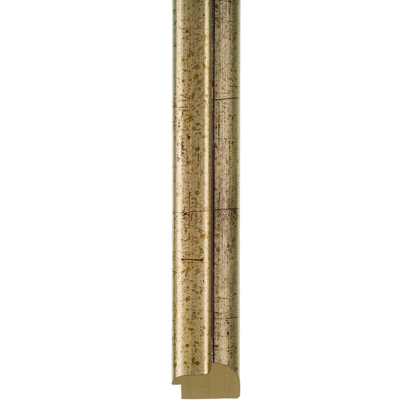 Cadre en bois San Fernando 40x60 cm | argent, rouge-noir brossé | verre standard (2 mm)