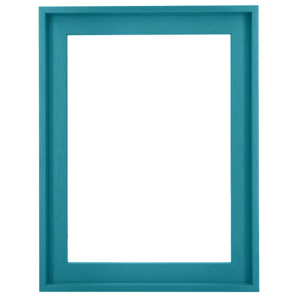 Baklijst Matiz op maat Aqua (115) | lege kader (zonder glas en achterwand)