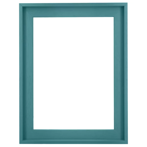 Baklijst Matiz op maat Teal (120) | lege kader (zonder glas en achterwand)