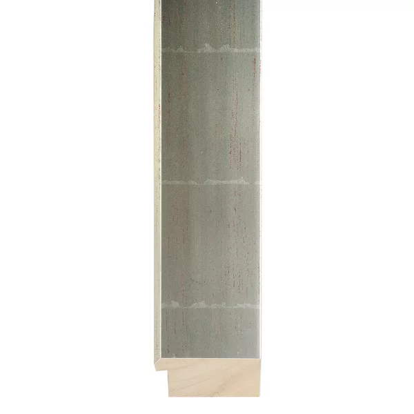 Cornice in legno Benidorm 59,4x84,1 cm (A1) | argento | Vetro sintetico (2 mm)