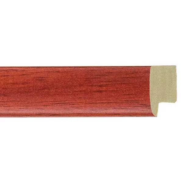 Holz Bilderrahmen Calvia 21x29,7 (A4) | Rot | Normalglas (2 mm)