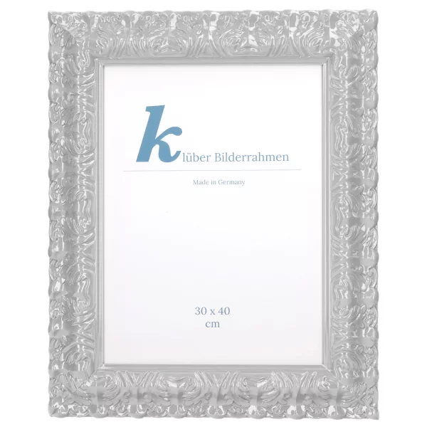 Barockrahmen Salamanca Color 70x100 cm | Heather Grey (228) | Kunstglas (2 mm)