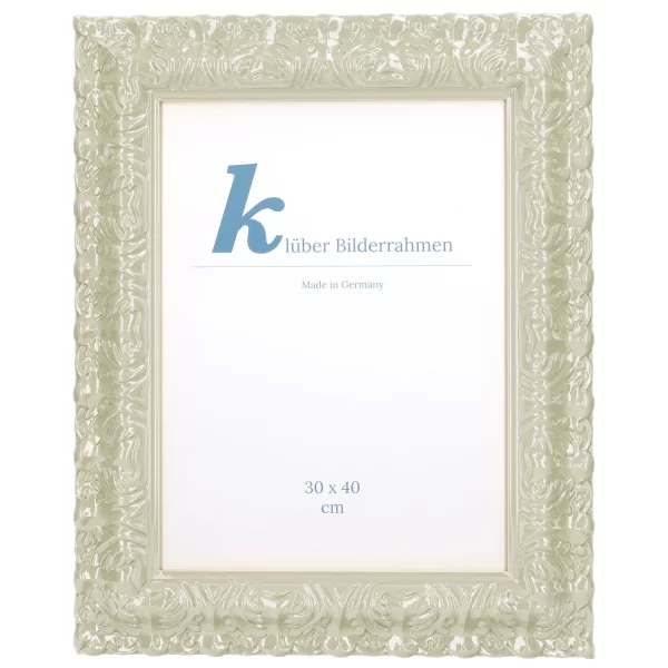Barockrahmen Salamanca Color 50x60 cm | Stone Grey (213) | Normalglas (2 mm)