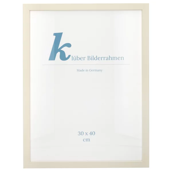 Cadre en bois Prisme 20x30 cm | beige | verre standard (2 mm)
