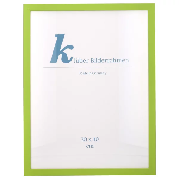 Cadre en bois Prisme 20x30 cm | vert clair | verre standard (2 mm)