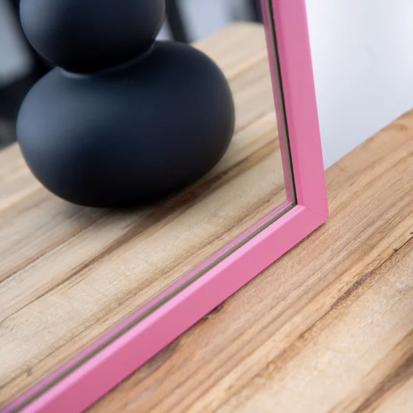 Wandspiegel Prisma 20x30 cm | Rosa | Spiegel (2 mm)