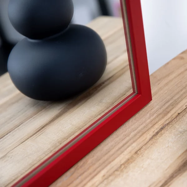 Wandspiegel Prisma 20x30 cm | Rot | Spiegel (2 mm)