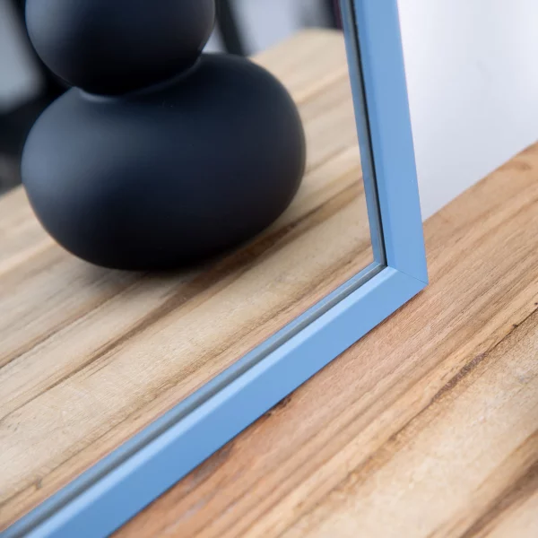 Wandspiegel Prisma nach Maß Hellblau | Spiegel (2 mm)