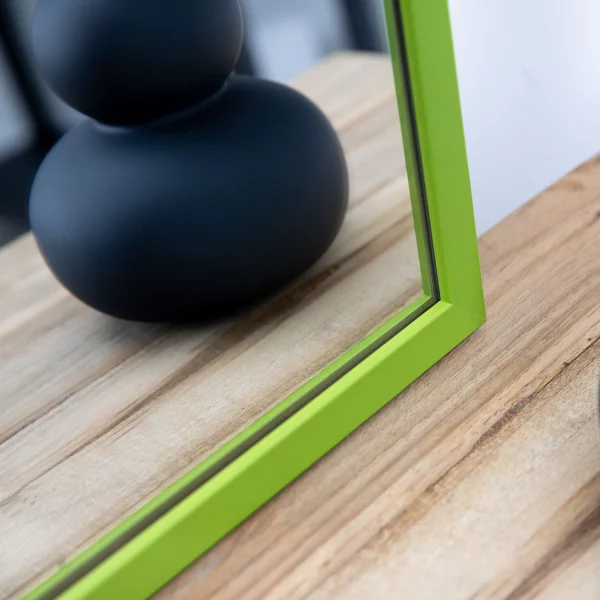 Wandspiegel Prisma nach Maß Hellgrün | Spiegel (2 mm)