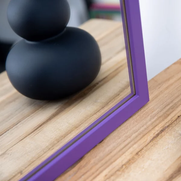 Wandspiegel Prisma nach Maß Violett | Spiegel (2 mm)