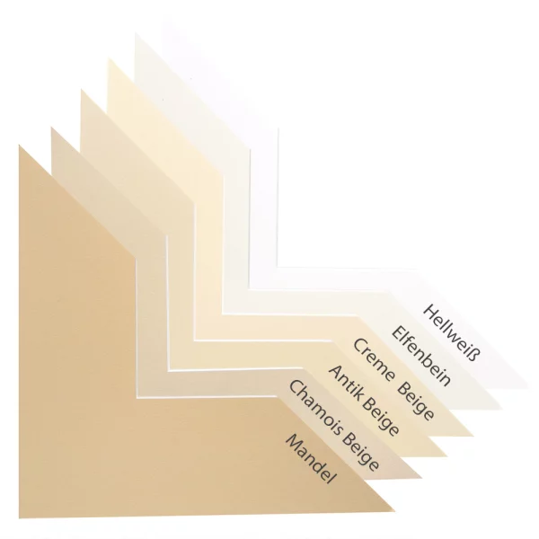 Passe-partout 1,3 mm avec coupe individuelle 30x40 cm | ocre