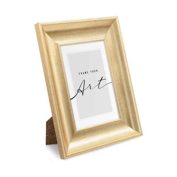 Cadre en plastique Amelia 10x15 cm | or | verre synthétique (2 mm)