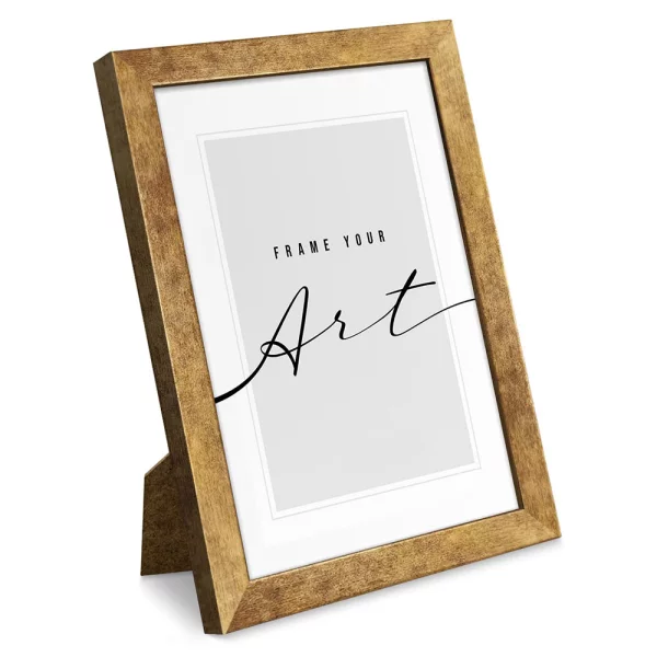 Cadre en plastique Isabella 10x15 cm | cuivré brossé | verre synthétique (2 mm)