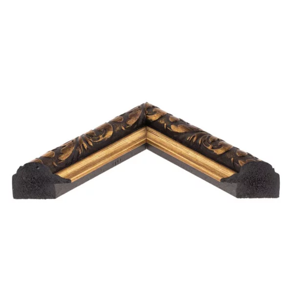 cadre baroque Gemmingen 9x13 cm | brun | verre standard (2 mm)