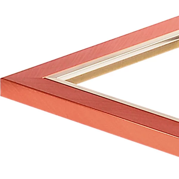 Cadre en plastique Offenburg 9x13 cm | cuivre | verre standard (2 mm)