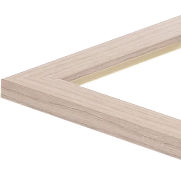 Cadre en plastique Weisweil 9x13 cm | erable gris | verre standard (2 mm)