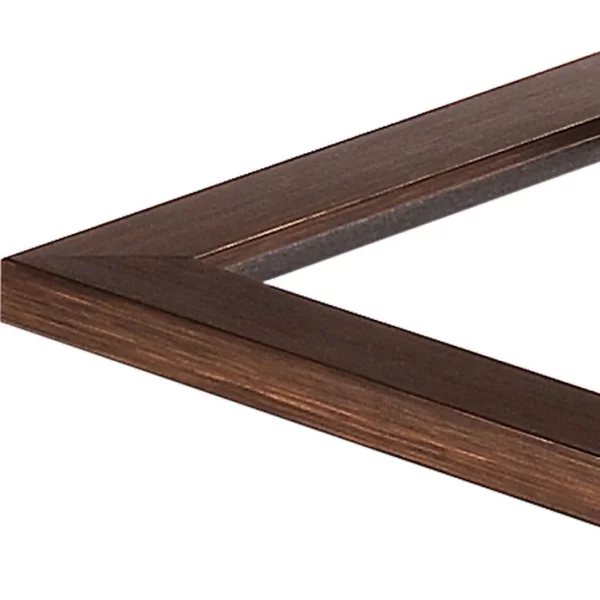 Cadre en plastique Weisweil 9x13 cm | bronze | verre standard (2 mm)