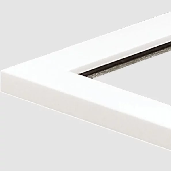 Cadre en plastique Weisweil 9x13 cm | blanc | verre standard (2 mm)