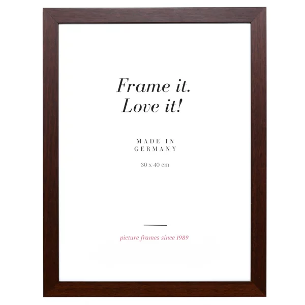 Cadre en bois Top Pro 15x20 cm | brun | verre standard (2 mm)