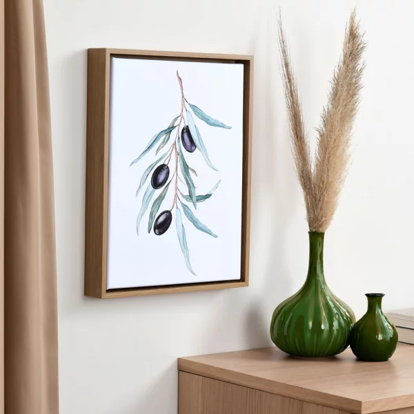 Schattenfugenrahmen Aurora 25x70 cm | Eiche | Leerrahmen (ohne Glas und Rückwand)