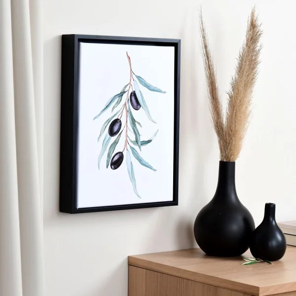 Schattenfugenrahmen Aurora 25x70 cm | Schwarz | Leerrahmen (ohne Glas und Rückwand)