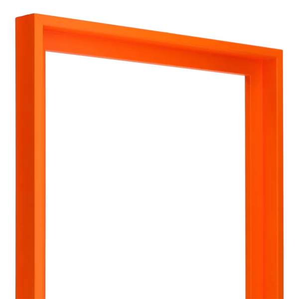 Schattenfugenrahmen Neon 70x100 cm | Neonorange | Leerrahmen (ohne Glas und Rückwand)