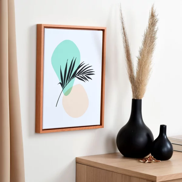 Schattenfugenrahmen Eclipse, Natur 60x80 cm | Buche | Leerrahmen (ohne Glas und Rückwand)