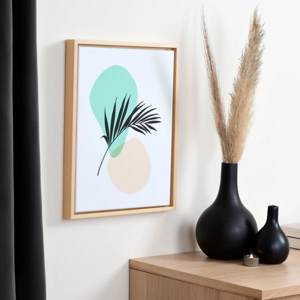 Caisse américaine Eclipse naturel 40x50 cm | naturel | cadre vide (sans verre ni panneau arrière)