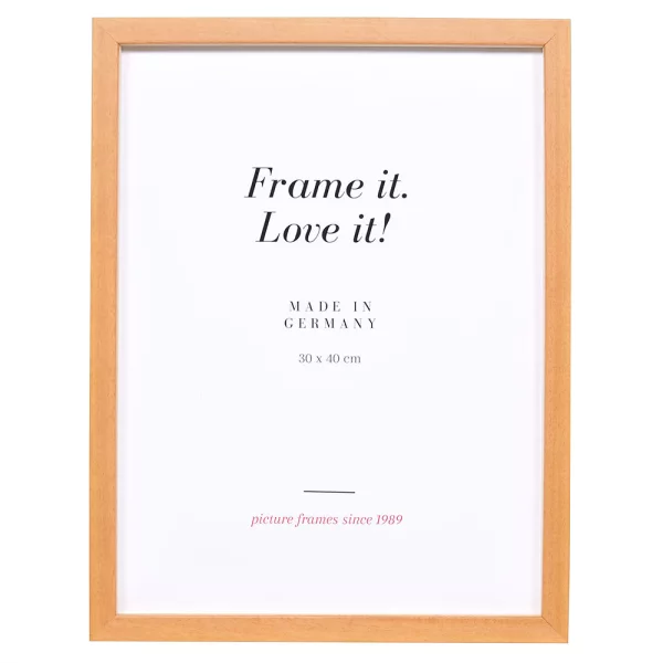 Cadre 3D en bois Figari 10x15 cm | brun | verre standard (2 mm)