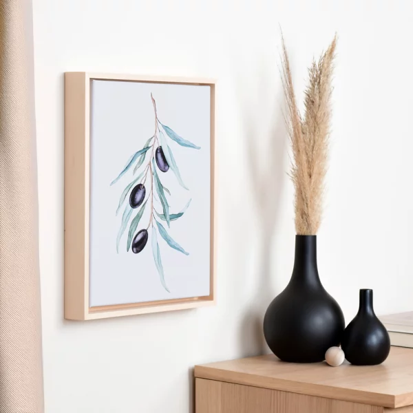 Schattenfugenrahmen aus Lindenholz XL 25x70 cm | natur | Leerrahmen (ohne Glas und Rückwand)