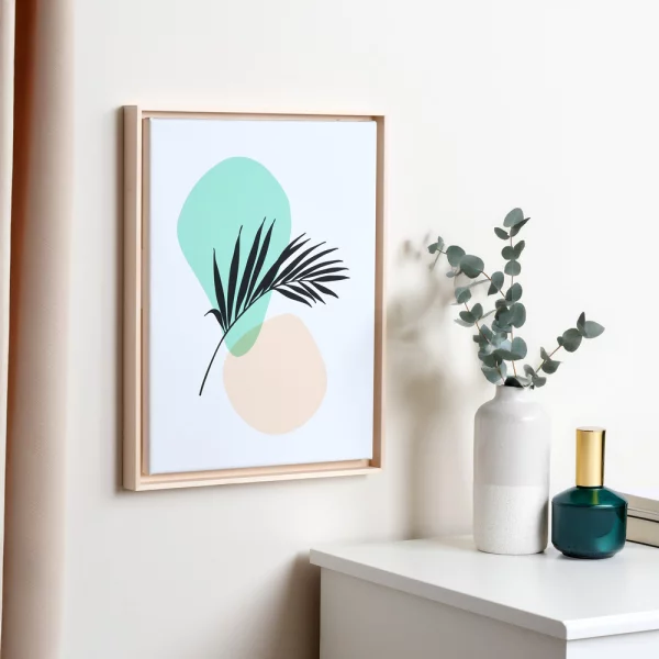 Schattenfugenrahmen aus Lindenholz XL 42x59,4 cm (A2) | natur | Leerrahmen (ohne Glas und Rückwand)