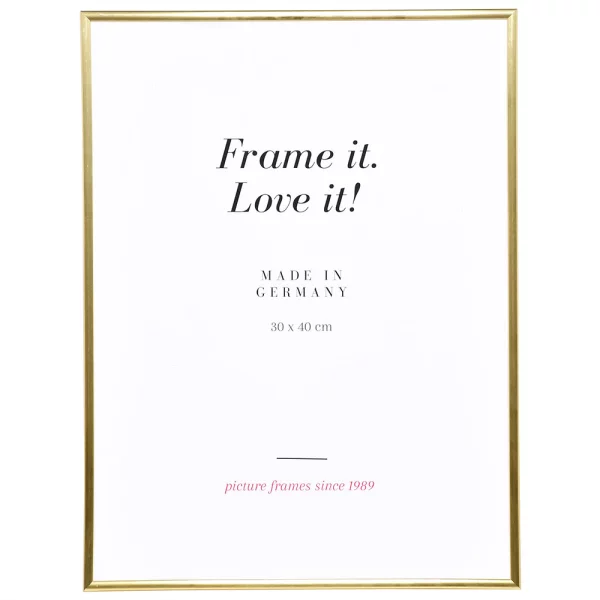 Cadre en plastique ART 20x30 cm | or | verre standard (2 mm)