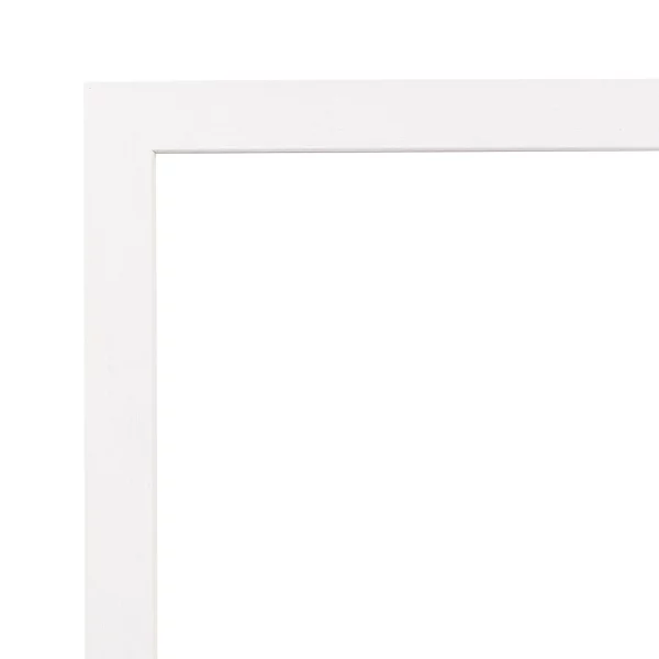 Cadre pour miroir Nouvelle sur mesure blanc | miroir (3 mm)