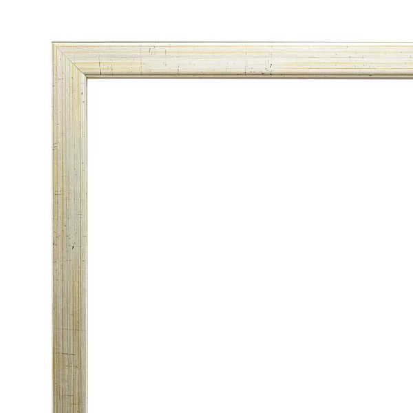 Cadre pour miroir Figari sur mesure argent ancien | miroir (3 mm)