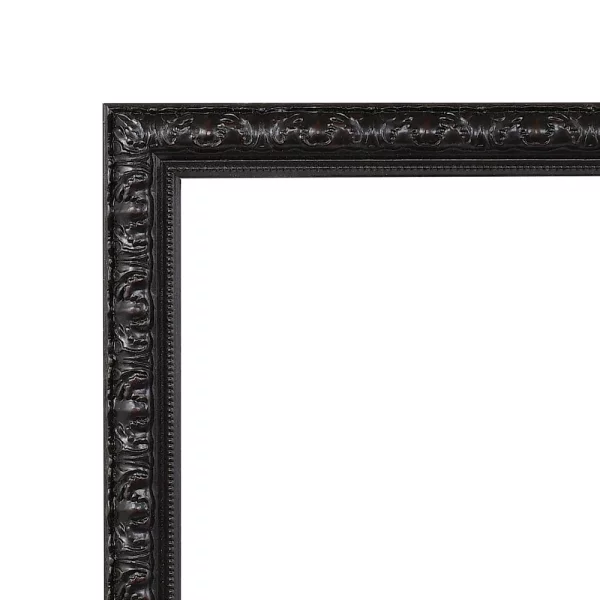 Cadre pour miroir Cassis sur mesure noir | miroir (3 mm)