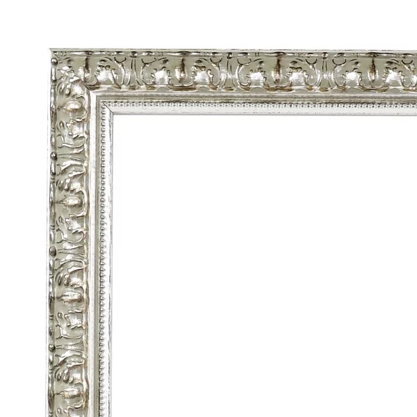 Cadre pour miroir Cassis sur mesure argent | miroir (3 mm)