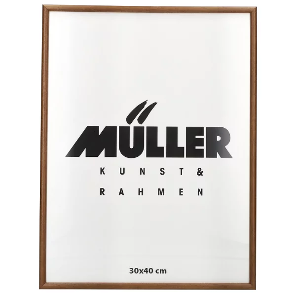 Cadre en bois Hesse sur mesure chêne | verre standard (2 mm)