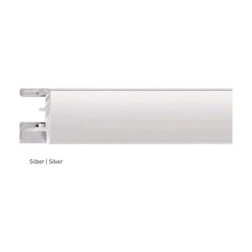 Alu-Bilderrahmen Profil 40 50x70 cm | Silber | Normalglas (2 mm)